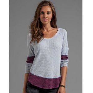 We The Free Diamond Dozen Waffle Knit Long Sleeve Thermal